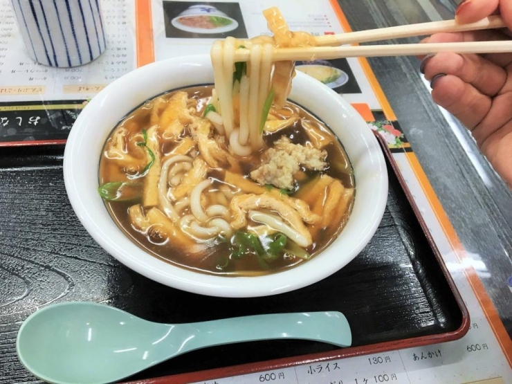 京都風たぬきうどん　650円（税込）