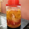 ルビーとホワイトグレープフルーツを漬けてます「【お好み焼き・テイクアウト・デリバリー】自家製サワー出来ました！！/磯子区岡村「お好み焼き・鉄板焼き」しぐれ」