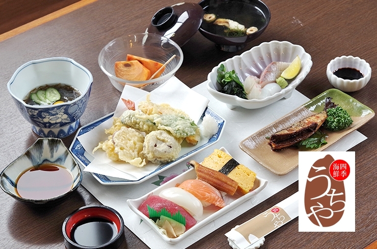 「四季海鮮 うちや」美味しい和食をお手頃価格で食べられるお店です。