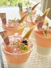 ピンクグレープフルーツゼリーとヨーグルトのヴェリーヌ「ビタミンカラーの夏ケーキ出揃いました。」