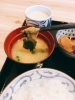 お味噌汁も、出汁がよく効いていて、五臓六腑に染み渡ります。