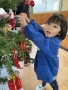 飾りつけできたよ☆彡「もうすぐ１２月☆幼稚園でクリスマスツリーを飾りました♪」