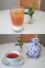 アイスミルクティーとダージリンティー。お茶菓子サービス付き「紅茶専門店 cafe lennon Tea's（カフェレノンティーズ）」