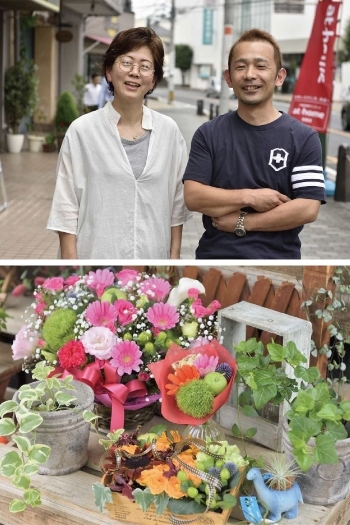 色々なお花がございますので、必ずぴったりのお花が見つかります「花屋まるよし」