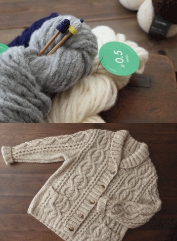 帽子やマフラーの小物からセーターまで編める毛糸がたくさん！「ホビーショップサンドウ」