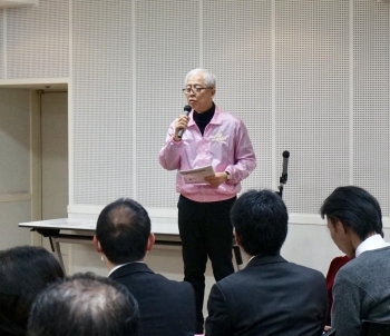 江戸川福祉士会・星会長のご挨拶から。