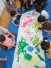 えのぐ、何色にしようかな？「今日は「らいおん組」がありました！」