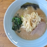 『ラーメンショップ奥州店』特殊製法の津軽とんこつ！【奥州市胆沢】