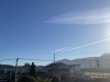 「今日はあたたかい朝ですね。いいお天気です。」