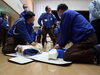 心臓マッサージ「救命入門コースを受講しました！【交通誘導・イベント警備・ドローン空撮は、サンプラス下越へ！】」