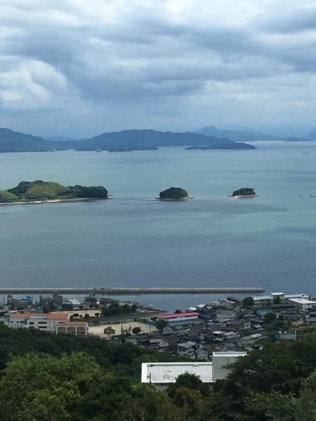 ヴィーナスロード！<br>雨上がりのこの日は、運よく四国まで見渡せました！