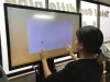 目のトレーニングはこの様なモニターを使用した物もあります。意外と難しいものです。「視線と感情の深い関係　　～「どこを見るか」で心と身体は変わる…～」