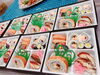 折詰二段箱膳と寿司折詰で（税込）5,400円。「秋の食材…折詰弁当。」