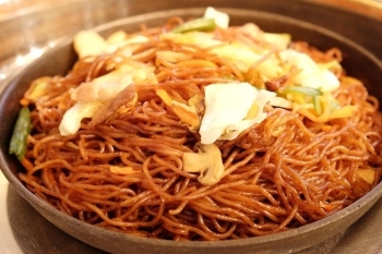 豚肉と野菜のソース焼きそば