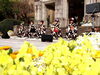 「県庁玄関前で演奏しました♪」