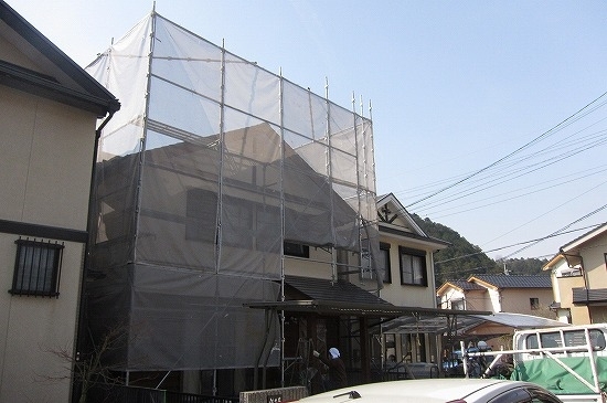 「外壁塗装　京都市　順調です　２」
