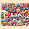 かっこいい言い換え(AI作成)「いろんな言い換え⑥likeの他の言い方　⭐️出雲市で英語教室をお探しならドリーム塾へ⭐️」