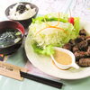 ダチョウフィレ肉のサイコロステーキ～三次市布野町のグルメ～
