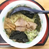 『ラーメン賢』朝から食べられる「岩のり(塩)」いただきました！【奥州市水沢】