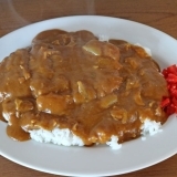 『ニコニコ食堂』カツカレーランチいただきました♪【奥州市水沢】