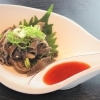 近江牛　湯引きセンマイ刺し