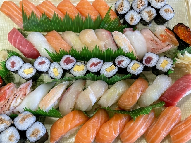 寿司2人前＋お好み色々「先週のお刺身・寿司・海鮮丼、沢山のご注文ありがとうございました❗️」