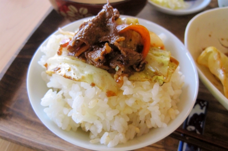 ごはんと一緒に食べると・・・言葉はいらない美味しさ！