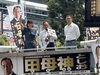 田母神俊雄候補者「朝の荻窪駅にて　　」