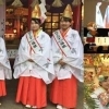 枚方えびす福娘です（第56回　全飲連全国大阪府大会の様子）