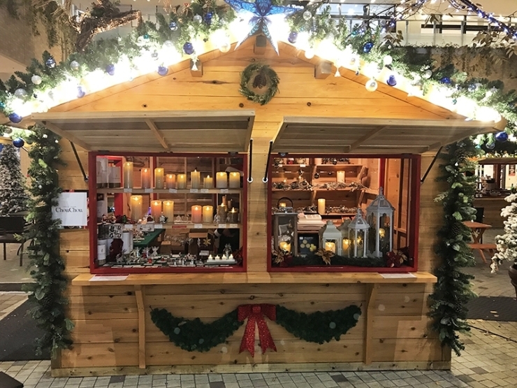 ※昨年開催された丸亀町グリーンドイツクリスマスマーケットに出店のHutteの様子