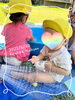 シャワーいい気持ちだね！「お水あそびたのしいね！【交野市・小規模保育園】」