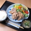 マテラ豚のからあげ定食（白）