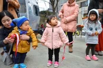 小さなお子さんも参加しました