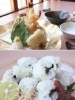 プリッとした食感のてんぷら盛り合わせに鮮度抜群のハモの湯引き「うまいもん処 木の葉」
