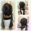 特別感を演出するヘアアレンジ「結婚式やお出かけに◎編み下ろしアレンジ」