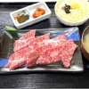 上カルビ焼肉定食