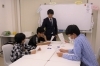 2Fにて英会話の授業中です「個別指導・英会話 有伸学院 北大路教室（ゆうしんがくいん きたおおじきょうしつ）」