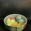 草だんご入りみつまめ