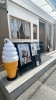 こちらが目印！！🍦「テイクアウトも店内でもOK！ソフトクリームはじめました🍦」