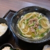 肉吸いうどん定食