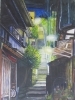 「一般科生徒作品　(夜の階段）」