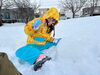 こちらも出来ました✨「❄️冬休みの雪遊び⛄️ 小学生・幼児みんなで楽しむ療育活動✨😊」