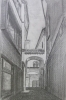 「一般科デッサン　（路地）」