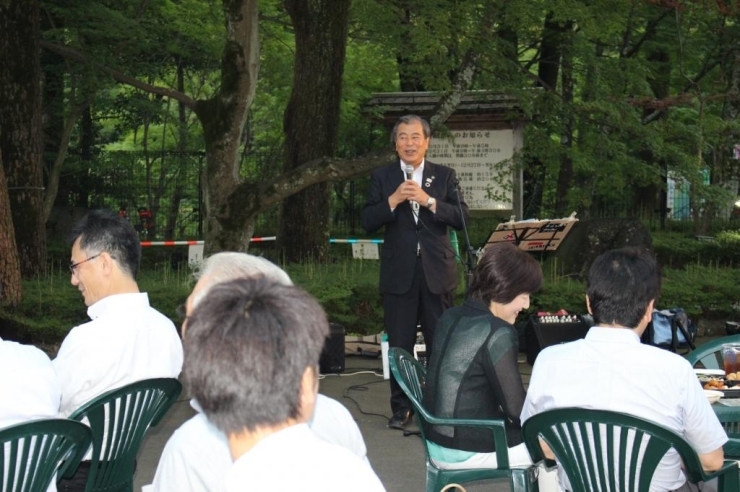 豊岡市長のごあいさつ