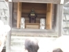 いつもは扉を閉めていますが、お寺に頼むと開帳してくれます♪