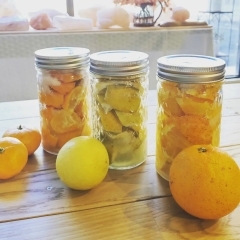 柑橘とお塩でつくる発酵調味料のワークショップ