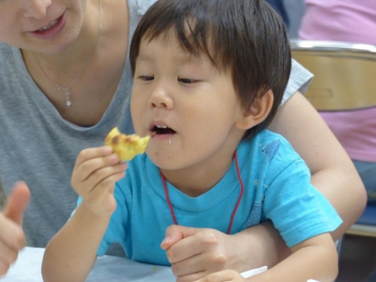 焼きたてスイートポテトのお味はいかが？