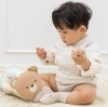 赤ちゃんが遊んでいる様子「ベビートイ✨ころりんくまさんのご紹介🧸」