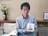 伏見幕府の開発に携わった伏見史研究家の若林正博さん「▶ふしみ街角ウオッチング　＠七條甘春堂 伏見大手筋店の新名菓 “伏見幕府”」