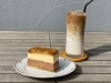 サンマルク/カフェラテ(アイスorホット)「紅茶推しのDix-Huitですがコーヒ派の方もお待ちしております☺️/和歌山カフェ/和歌山夜カフェ/和歌山コーヒー/紀三井寺カフェ」